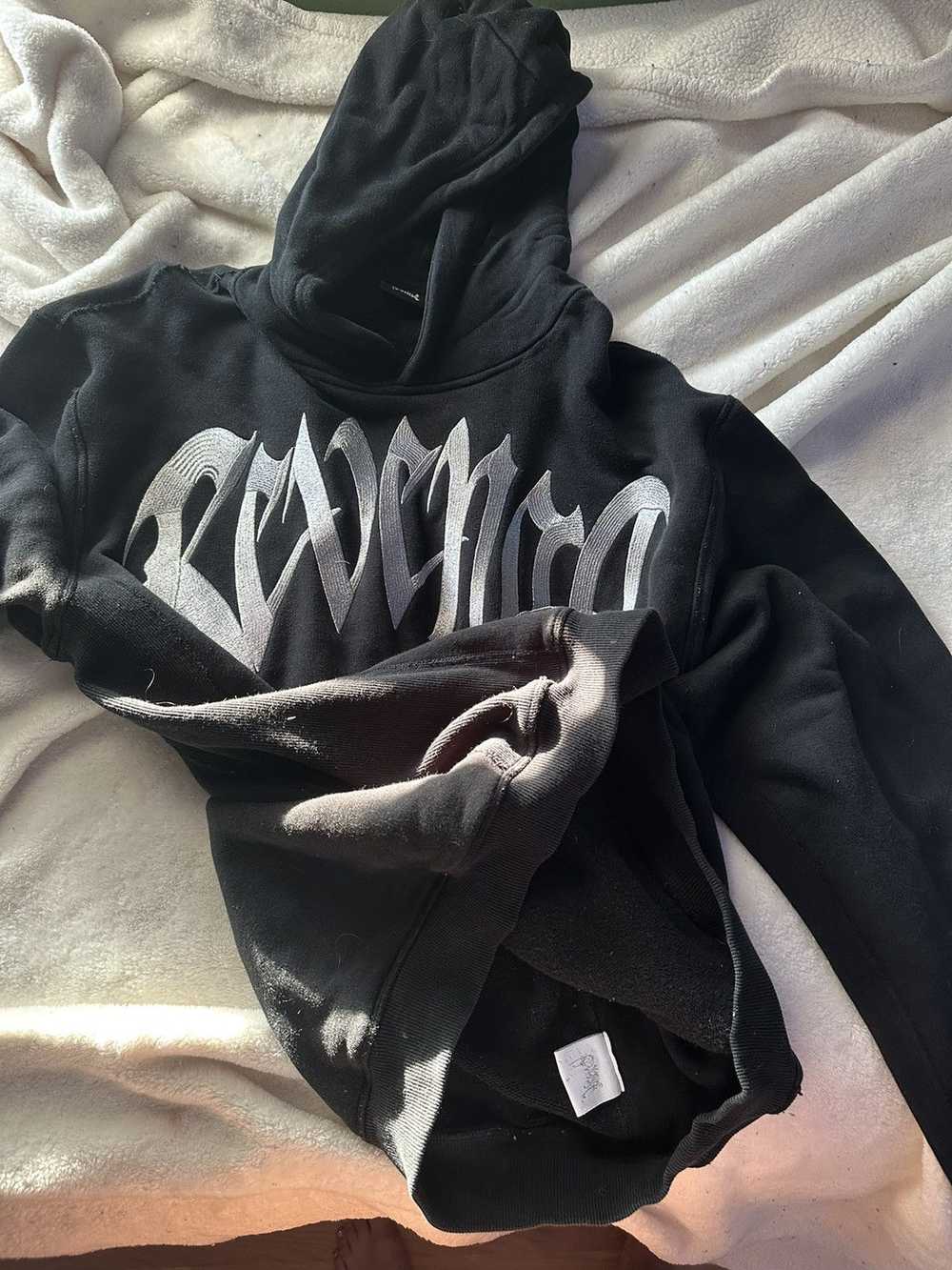 Revenge Revenge Embroidered Arch Logo Hoodie - image 4