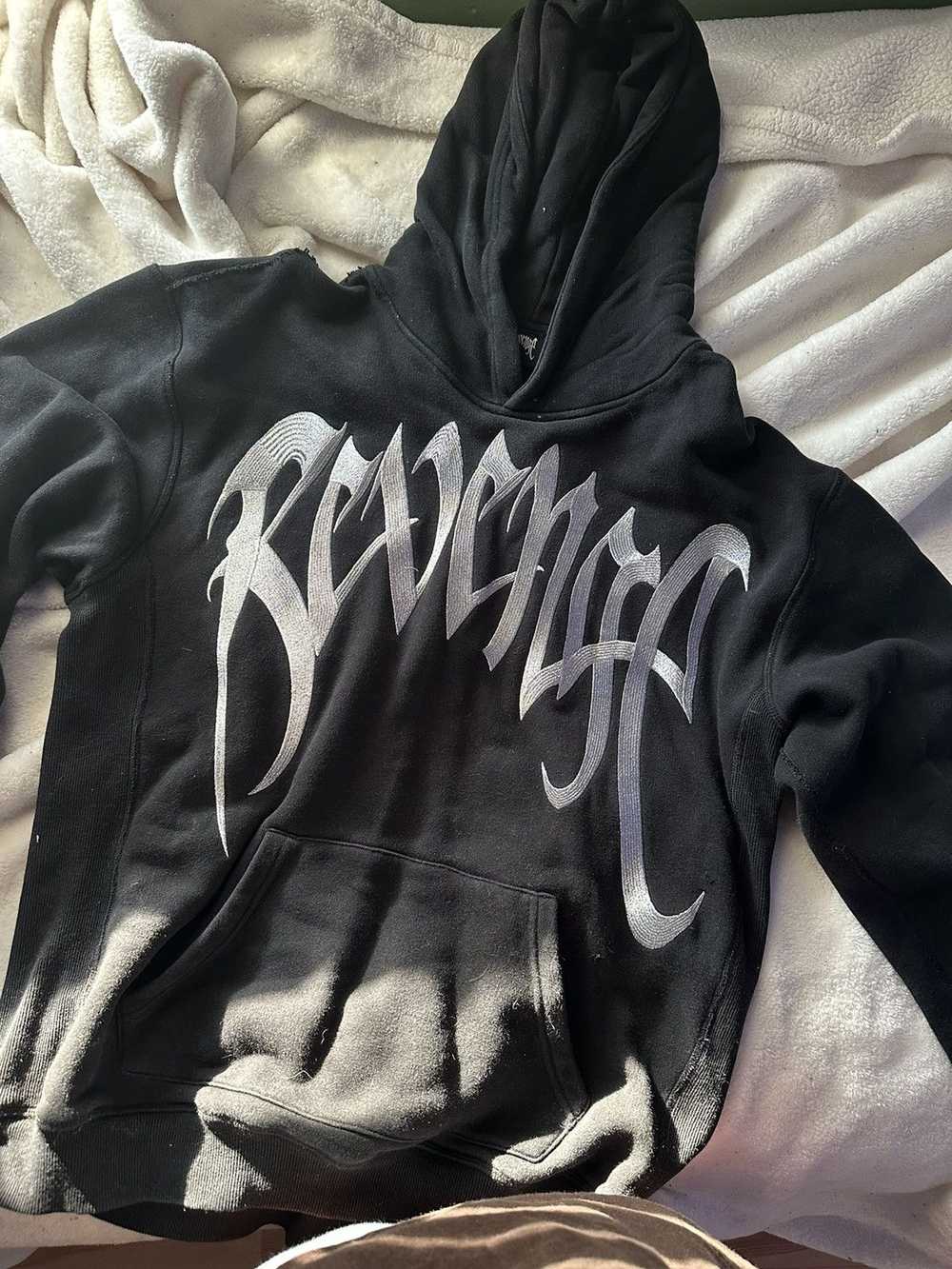 Revenge Revenge Embroidered Arch Logo Hoodie - image 5