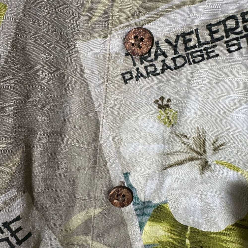 Caribbean Vintage Paradise Travel Hawaiian Shirt - image 4