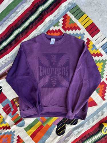 Vintage Vtg West Coast Choppers Mens XXL Sweatshir