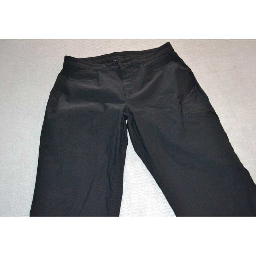 Eddie Bauer Stylish Black Nylon Blend Stretch Car… - image 2