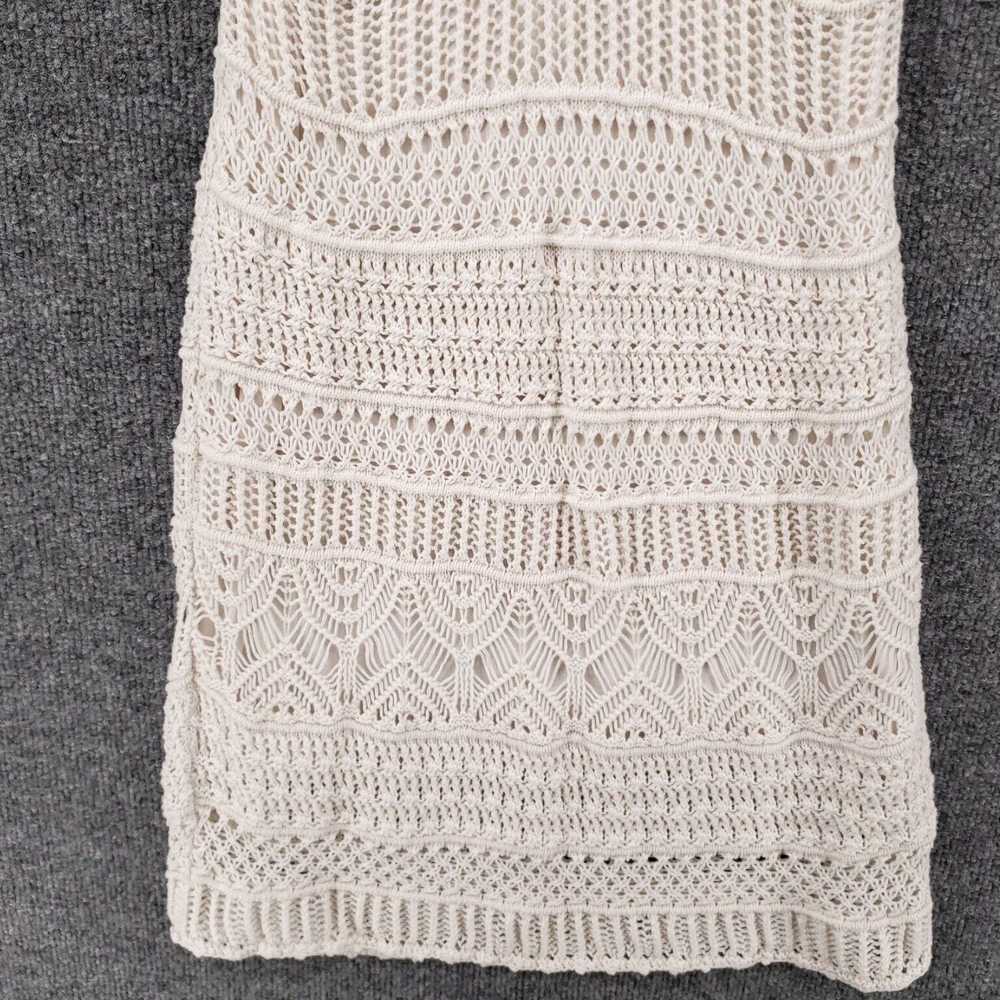 Abercrombie & Fitch White Crochet Mini Tank A Lin… - image 4