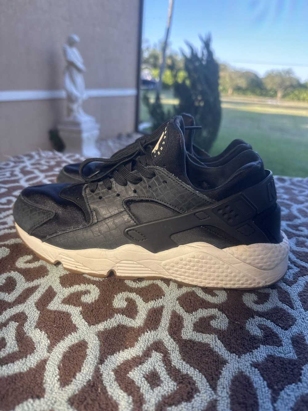 Nike Nike Air Huarache Run Premium 'Black Snakesk… - image 3