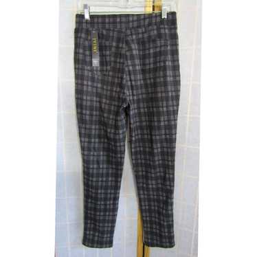 Vintage Authentic Nadine West Black and Gray Plaid