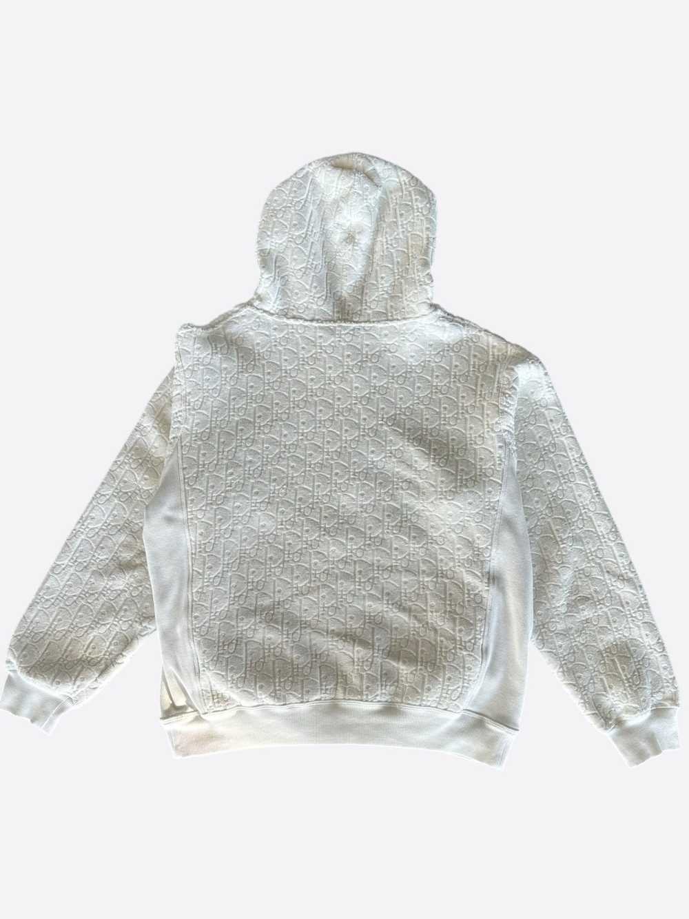 Dior Dior White Oblique Towel Hoodie - image 2