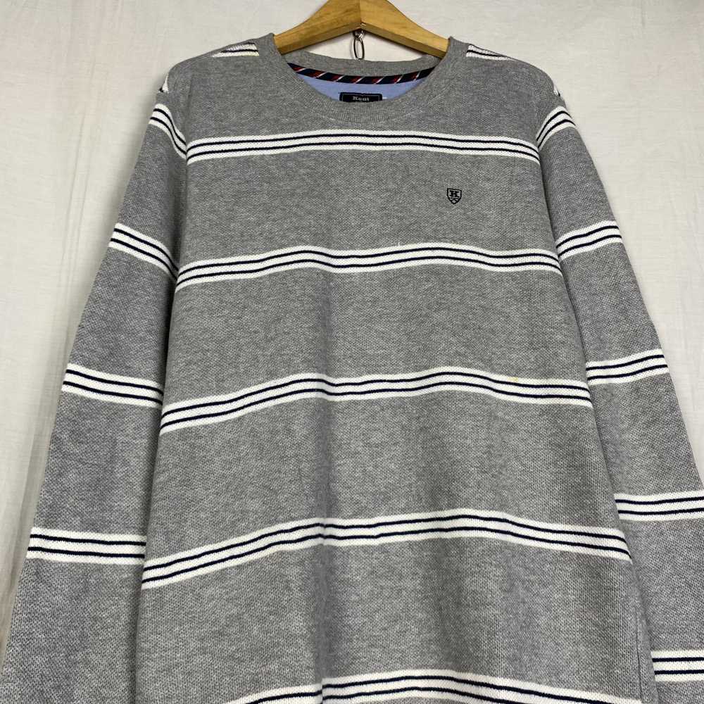 Japanese Brand × Vintage Vintage KENT Striped Swe… - image 4