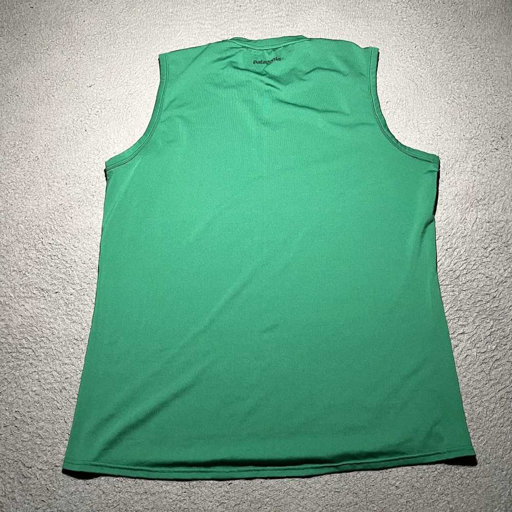 Patagonia Stylish Mens Green Stretch Sleeveless R… - image 7