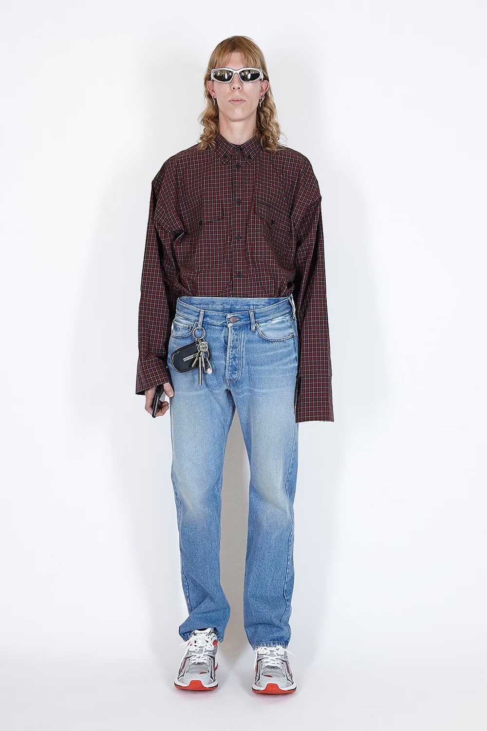 Balenciaga Summer 21 Grunge Oversized Shirt - image 11