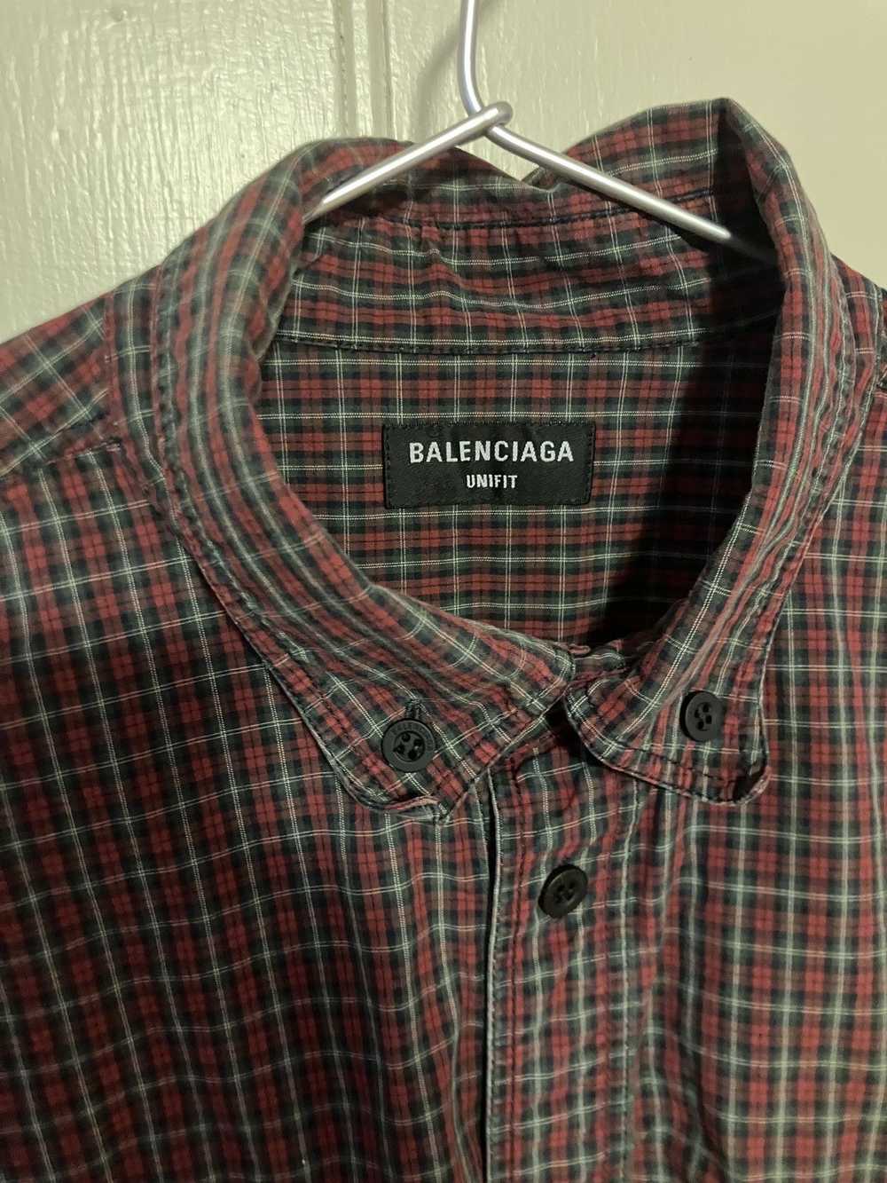 Balenciaga Summer 21 Grunge Oversized Shirt - image 5