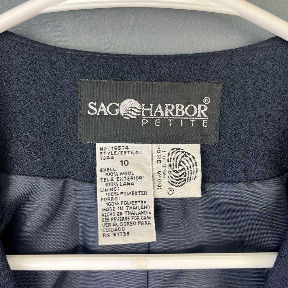 Generic Sag Harbor Blazer Petite 100% Pure Wool W… - image 2