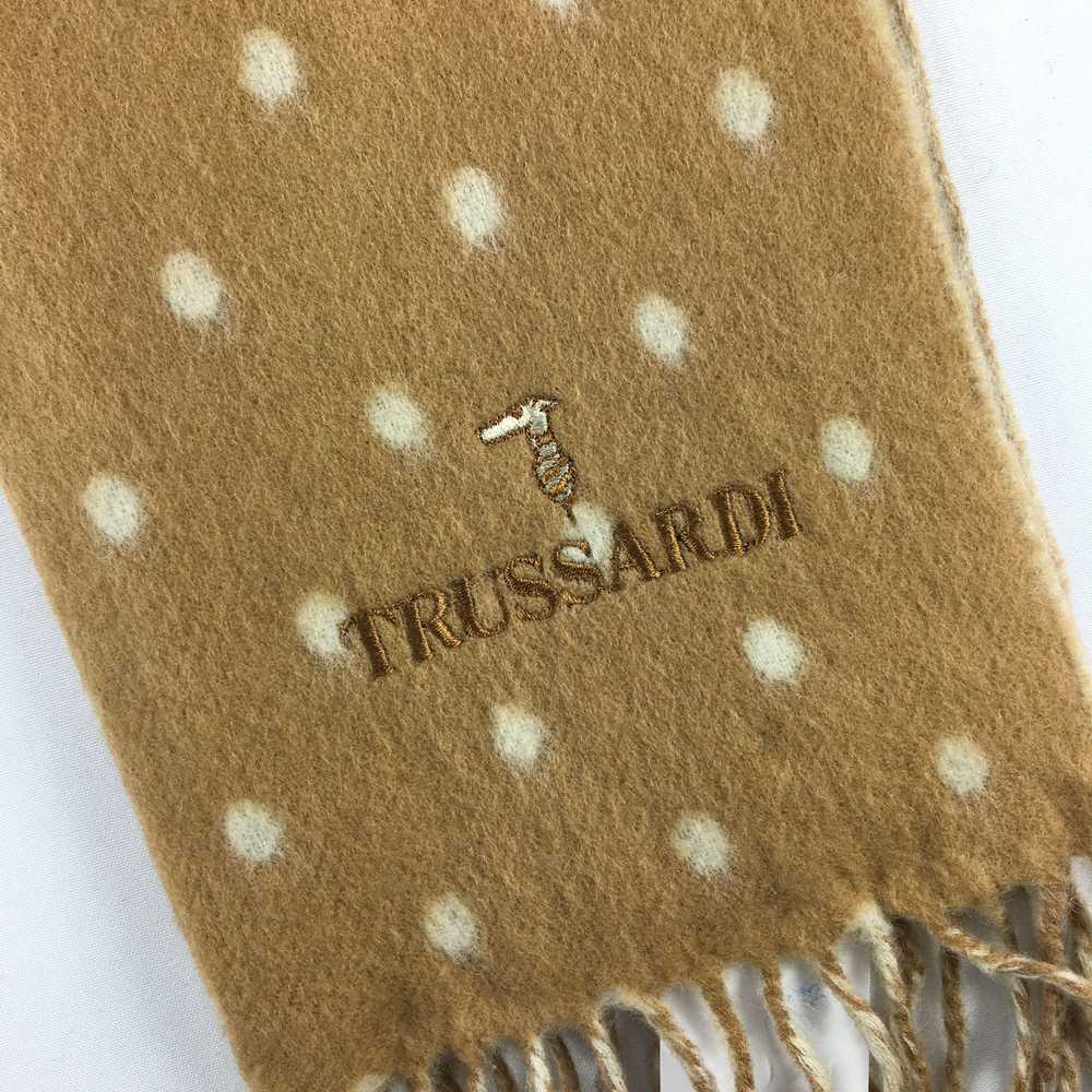 Trussardi × Vintage Vintage Trussardi Scarf Muffl… - image 4