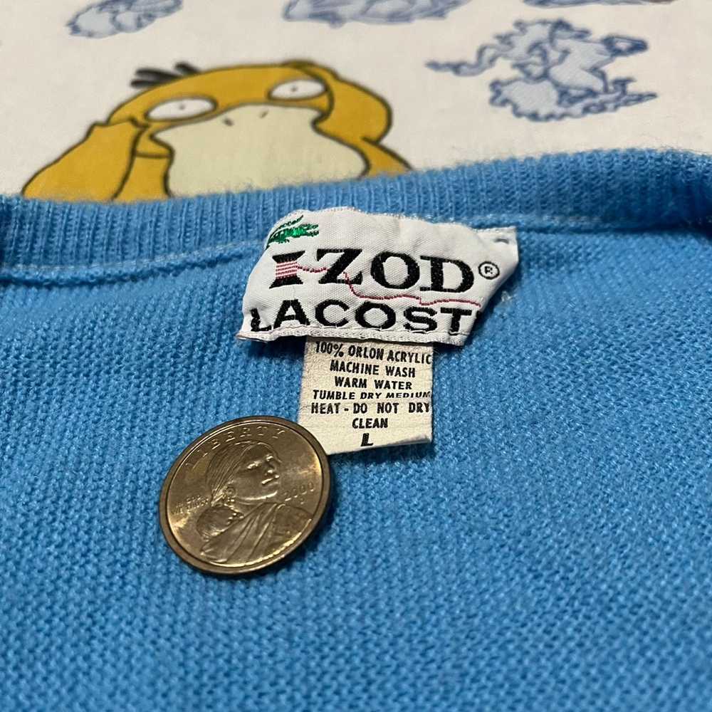 Izod × Lacoste × Vintage Vintage 80s Izod Lacoste… - image 3