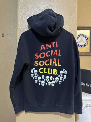 Rare Authentic Anti Social Social Club Black Yellow online Hoodie M.