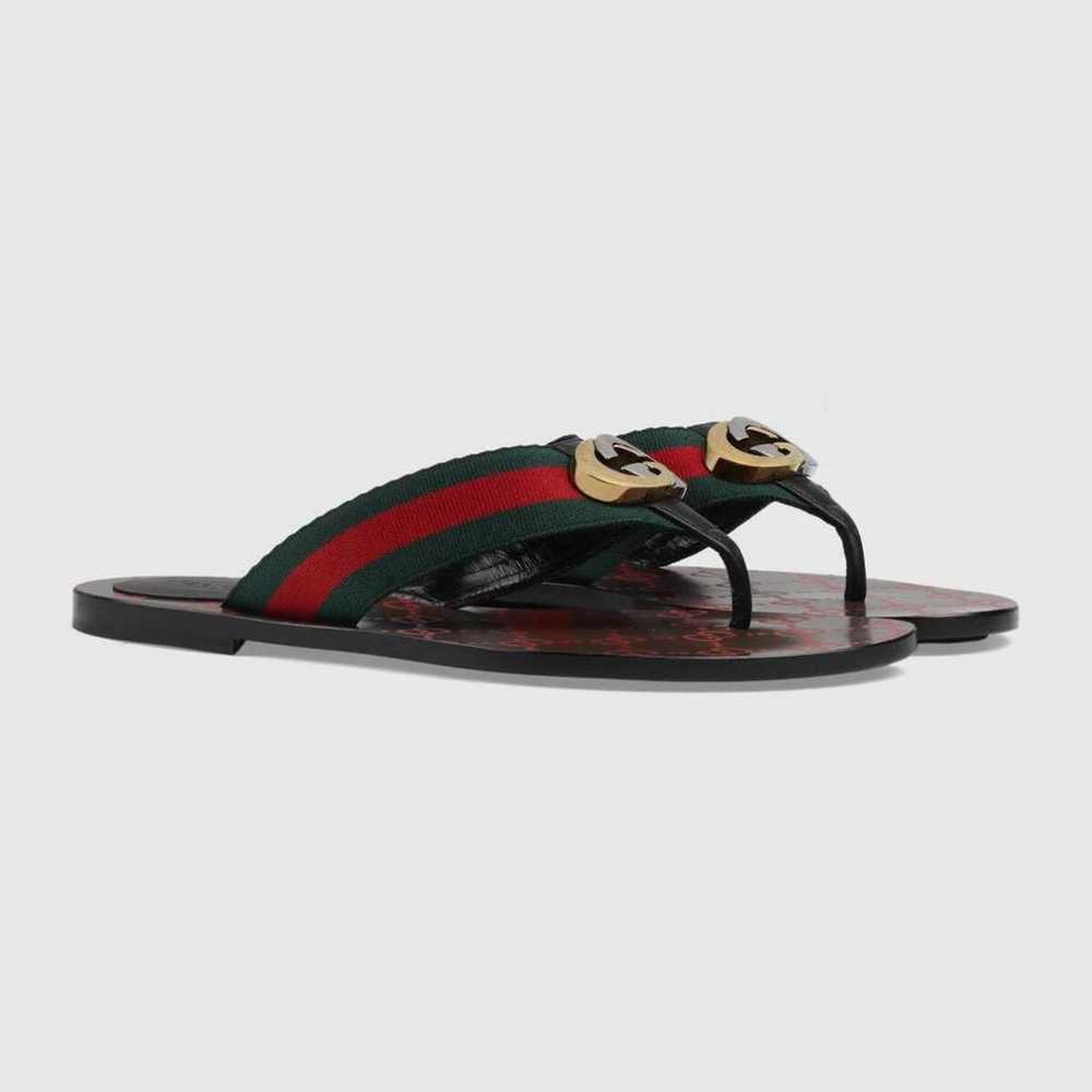 Gucci Cloth sandal - image 2