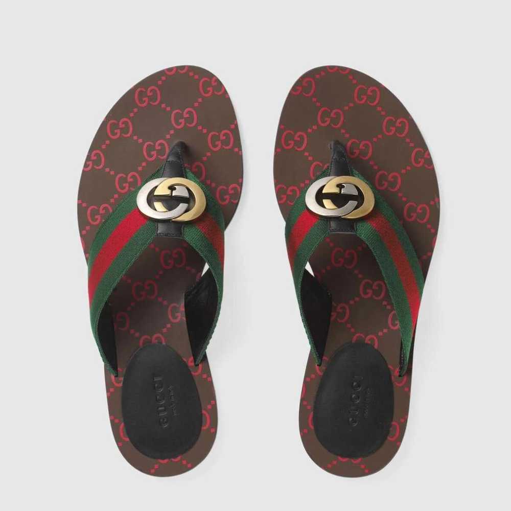 Gucci Cloth sandal - image 3