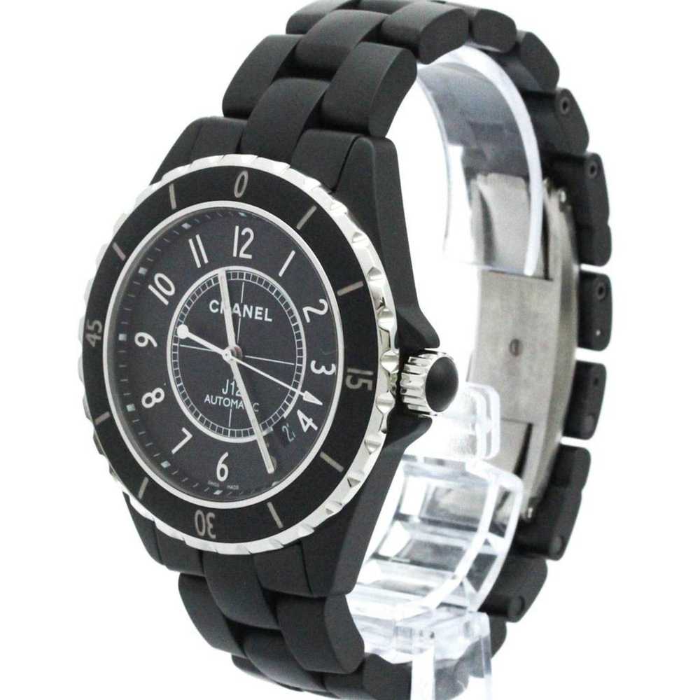 Chanel Polished CHANEL J12 Ceramic Automatic Mens… - image 2