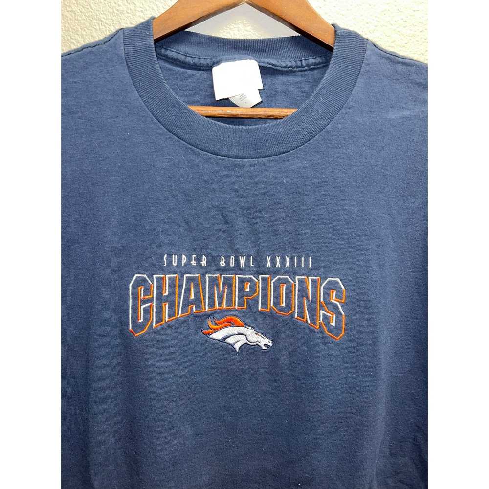 NFL 90s NFL Denver Broncos Super Bowl 33 Football… - image 2