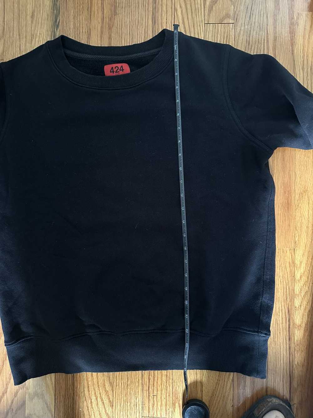 424 On Fairfax 424 BLACK CREWNECK (2016) Size M - image 8