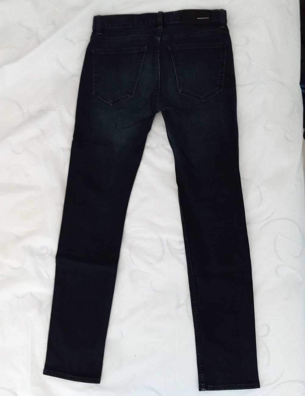 Blk Dnm BLK DNM mens slim fit black jeans denim 3… - image 2