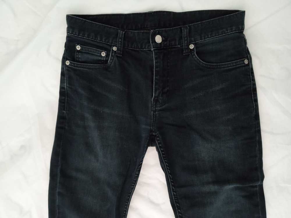 Blk Dnm BLK DNM mens slim fit black jeans denim 3… - image 8