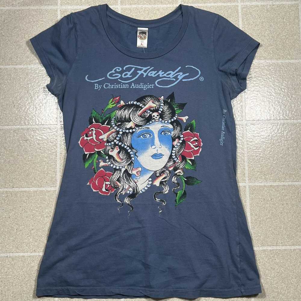 Ed Hardy × Streetwear × Vintage Vintage y2k Women… - image 1