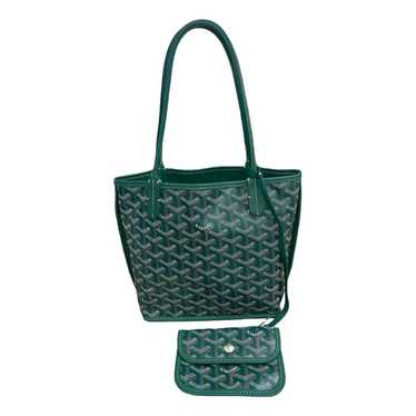 Goyard Anjou leather handbag