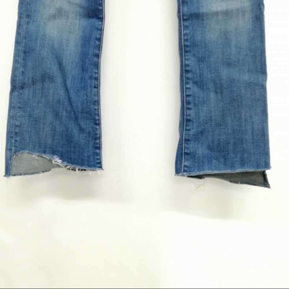 MOTHER B1157-173 INSIDER CROP STEP FRAY DENIM PAN… - image 2