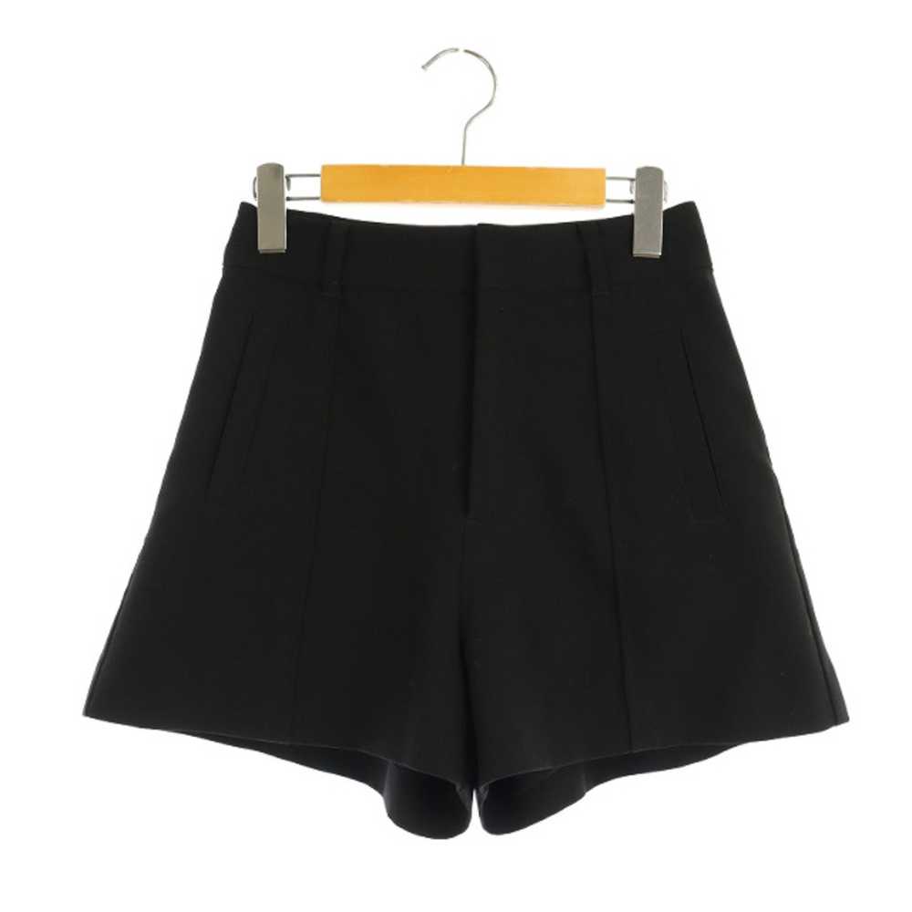 Lily Brown 22AW Belted High Waist Shorts 0 Black … - image 1