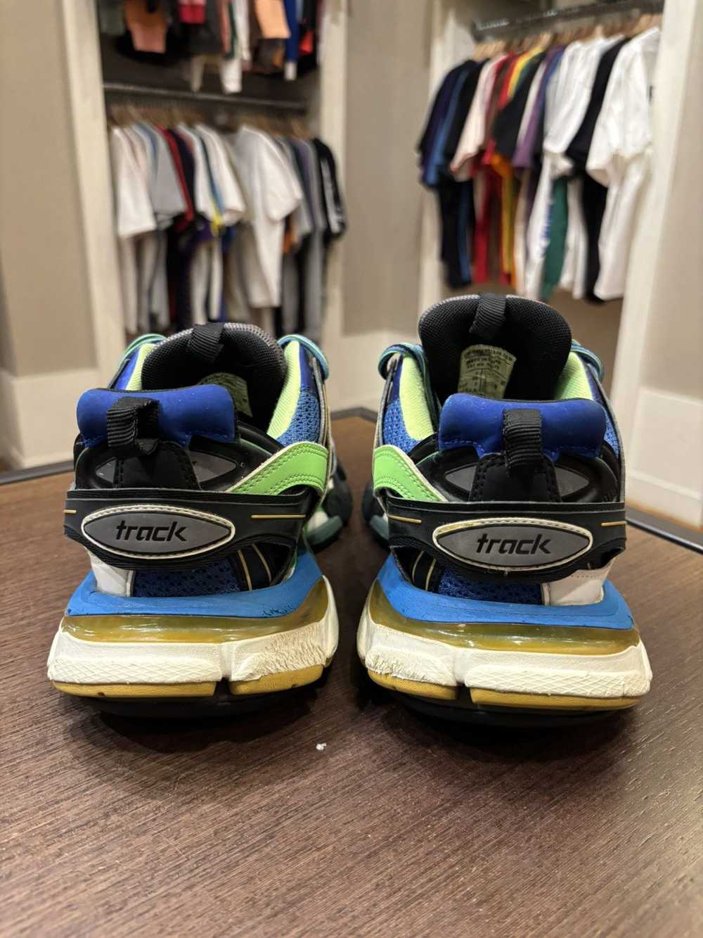 Balenciaga Balenciaga Track Green Blue - image 3