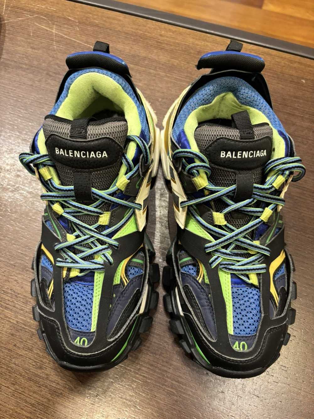 Balenciaga Balenciaga Track Green Blue - image 4