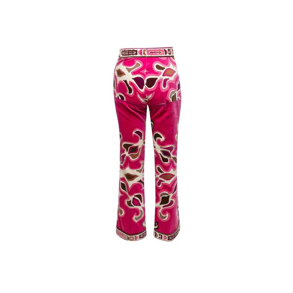 Emilio Pucci Velvet trousers - image 3