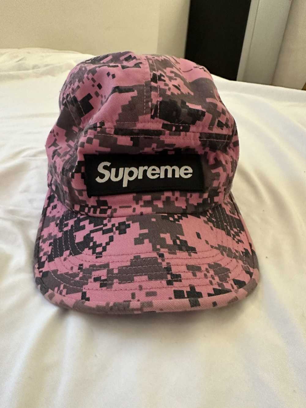 Supreme Supreme Pink Digital Camo Hat - image 1