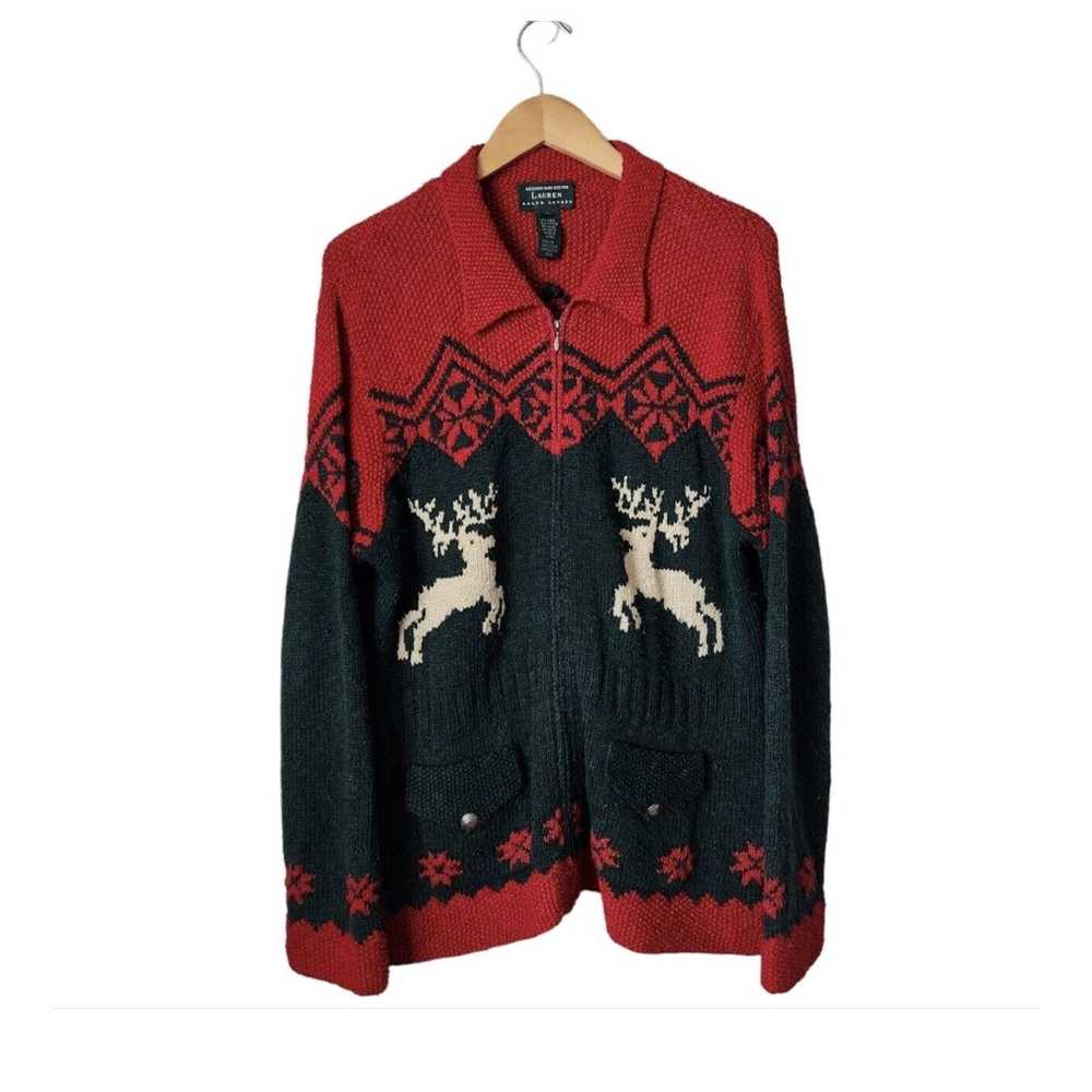 Lauren Ralph Lauren VTG Ralph Lauren Hand Knit Sw… - image 1