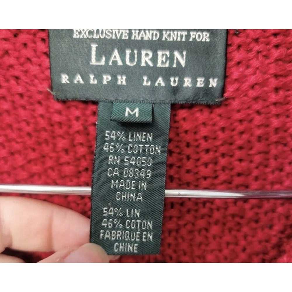 Lauren Ralph Lauren VTG Ralph Lauren Hand Knit Sw… - image 6