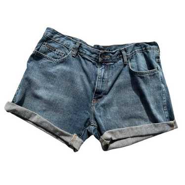 Calvin Klein Calvin Klein cutoff jean shorts dark 