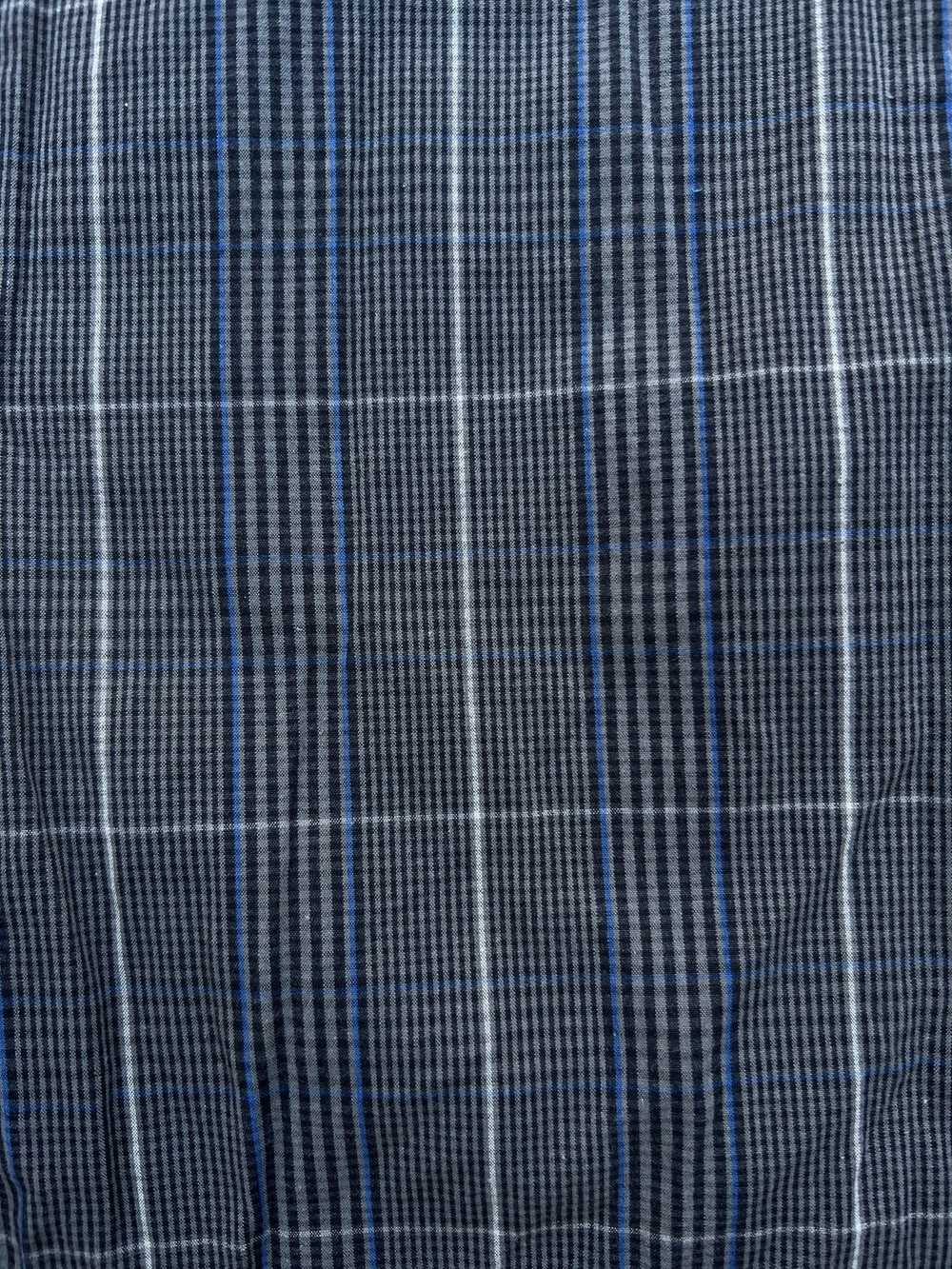 Quiksilver Y2K Quiksilver Dark Grey/Blue Plaid Em… - image 4