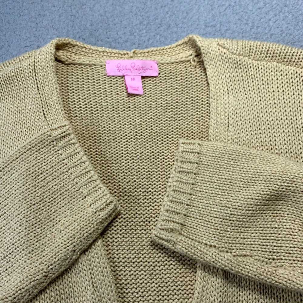 Lilly Pulitzer Luxurious Beige Medium Cardigan To… - image 7