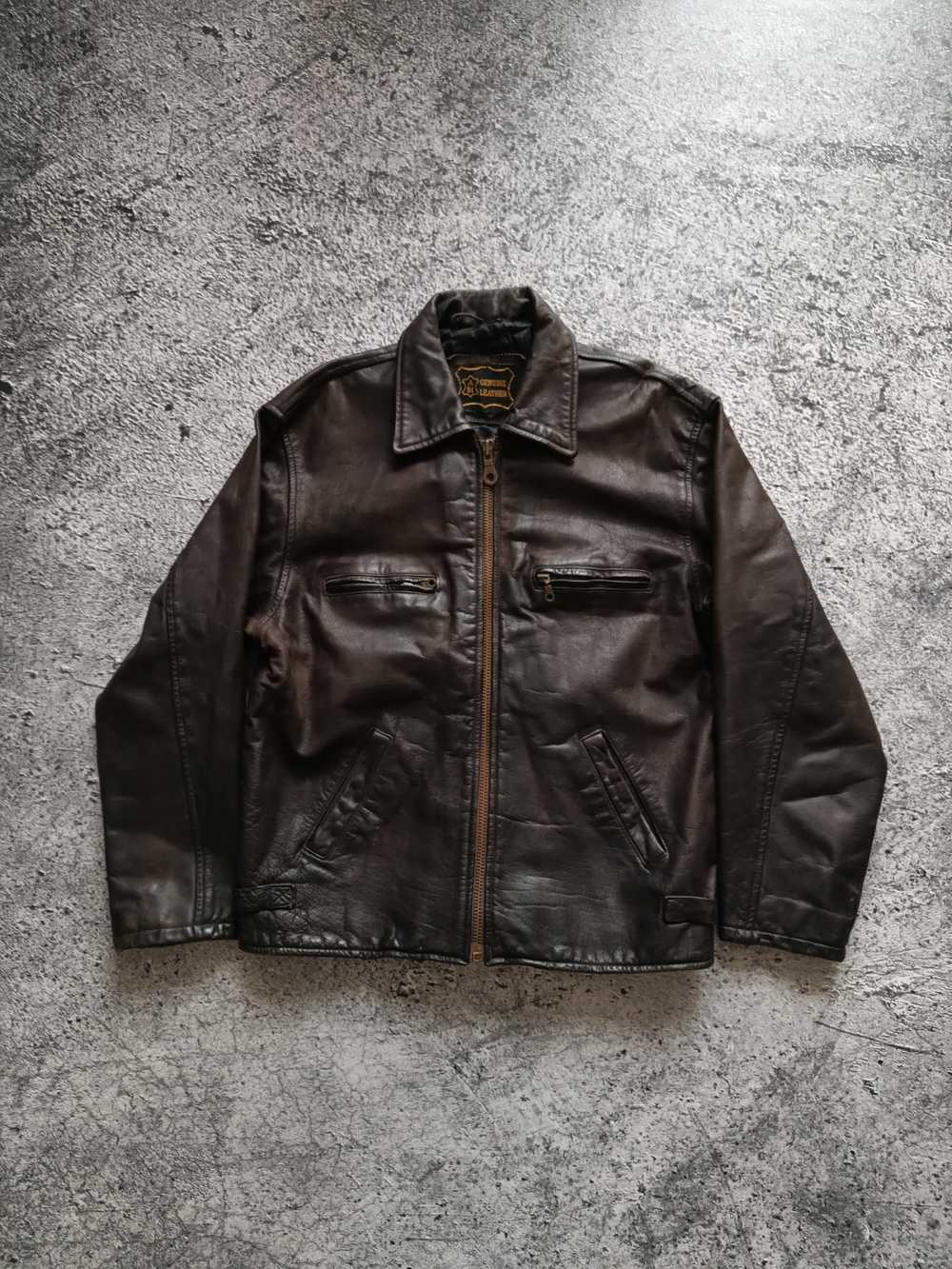 Archival Clothing × Leather Jacket × Vintage Vint… - image 1