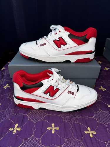 New Balance New Balance 550 White Red Size 12