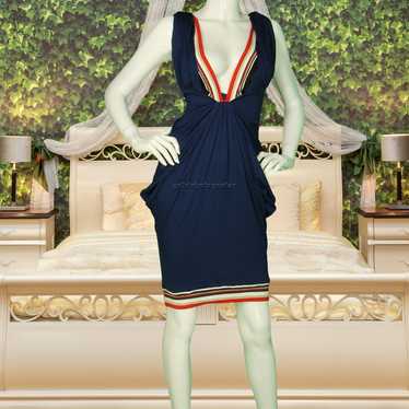 Other Y2K Vintage Just Cavalli Blue Dress M - image 1