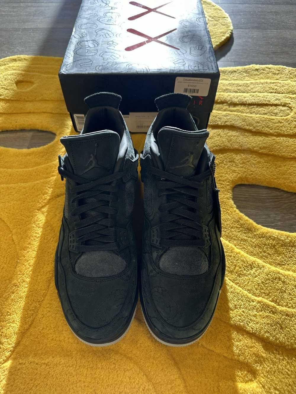 Jordan Brand × Kaws Jordan 4 Retro Kaws Black - image 2