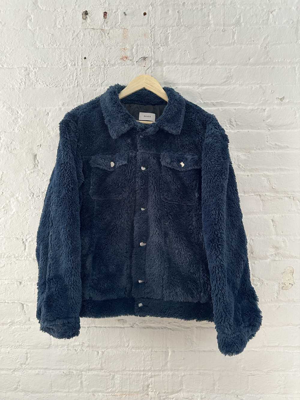 Rhude Rhude Sherpa Trucker Jacket - image 1