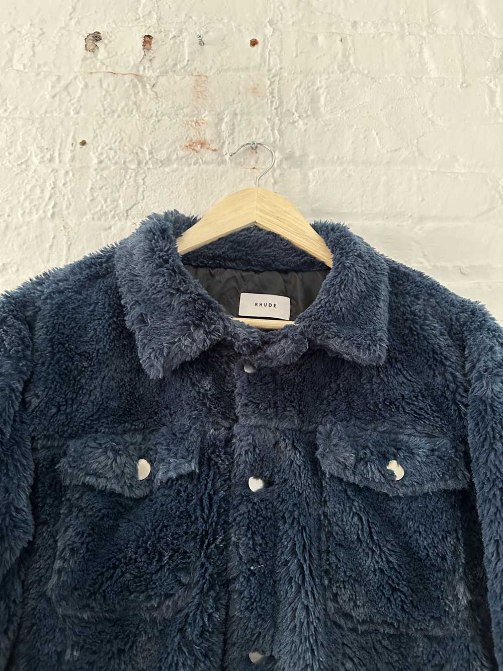 Rhude Rhude Sherpa Trucker Jacket - image 2