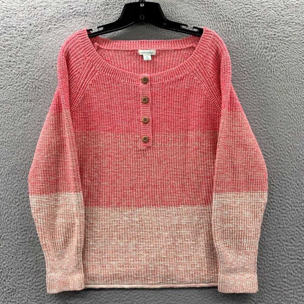 Vintage Pink and White Medium Size Women's Sweate… - image 1