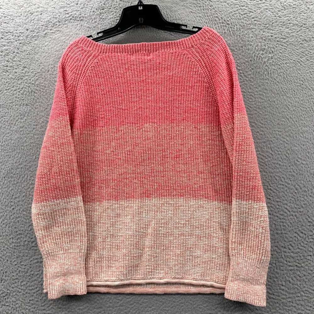 Vintage Pink and White Medium Size Women's Sweate… - image 2