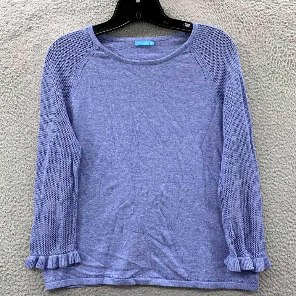 Vintage Luxurious Blue Top for Women in Extra Sma… - image 1