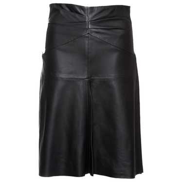 Isabel Marant Leather mid-length skirt - image 1