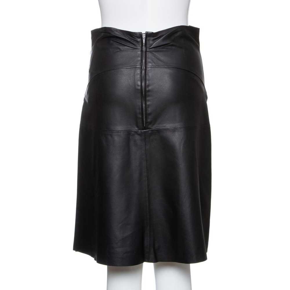 Isabel Marant Leather mid-length skirt - image 2