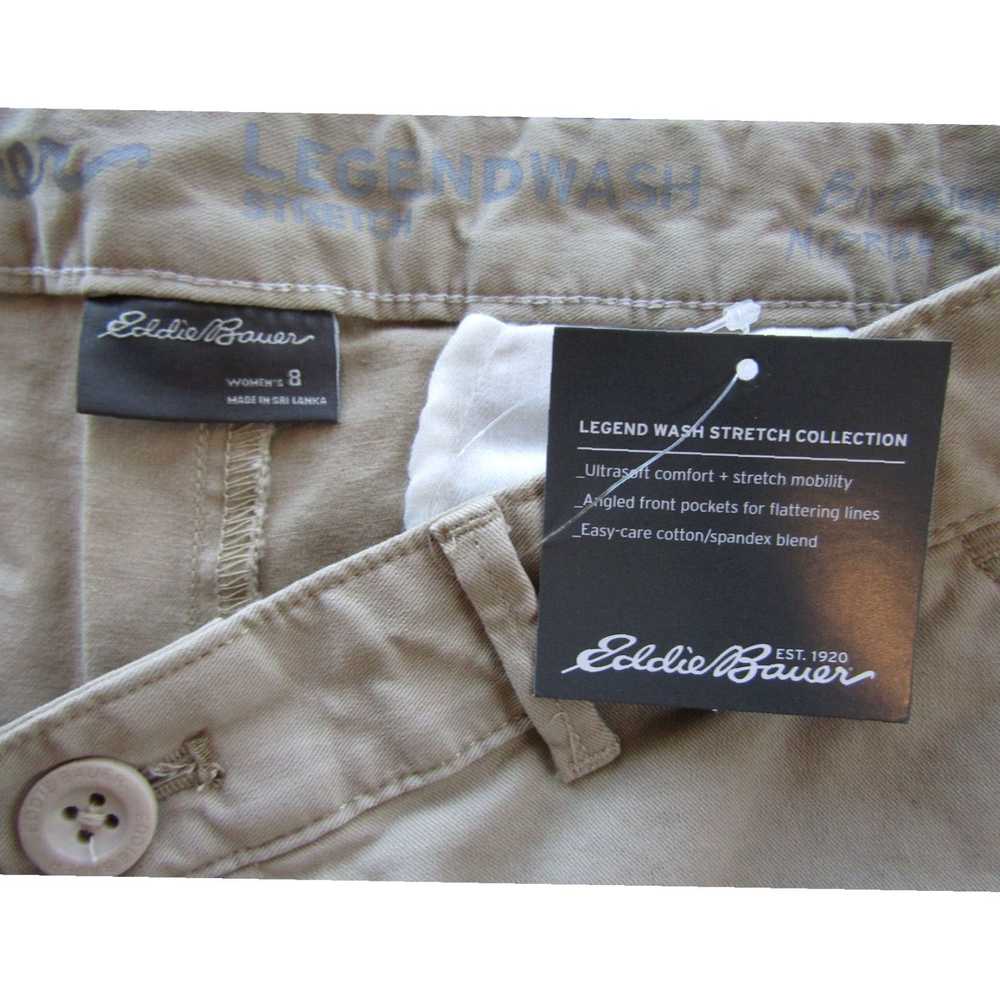 Eddie Bauer Cloud Beige Cotton Blend Woman's Shor… - image 2