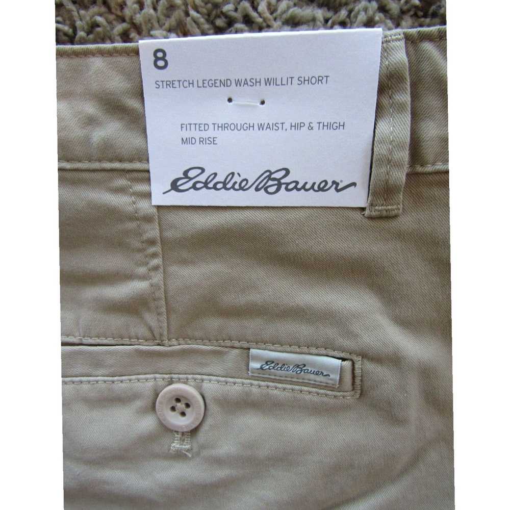 Eddie Bauer Cloud Beige Cotton Blend Woman's Shor… - image 4